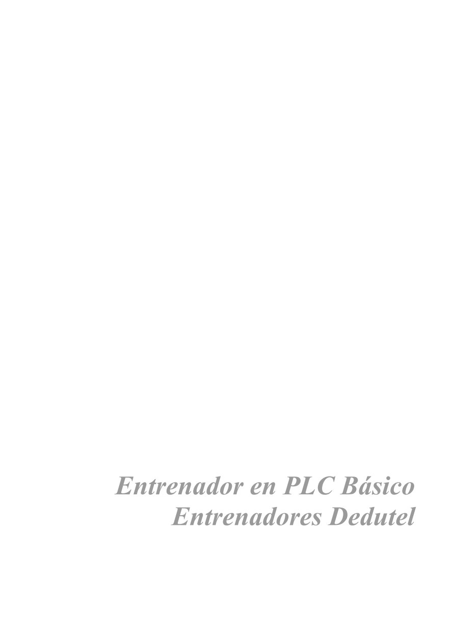 Manual PLC basico